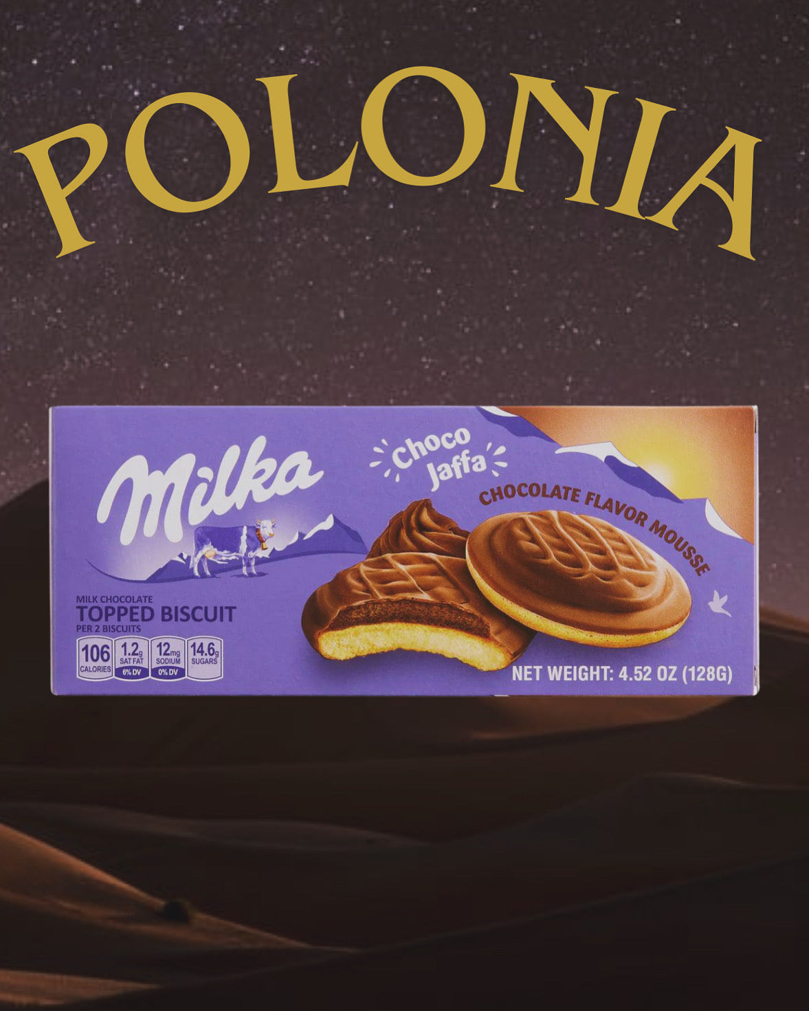 MILKA CHOCO JAFFA MOUSSE FILLING